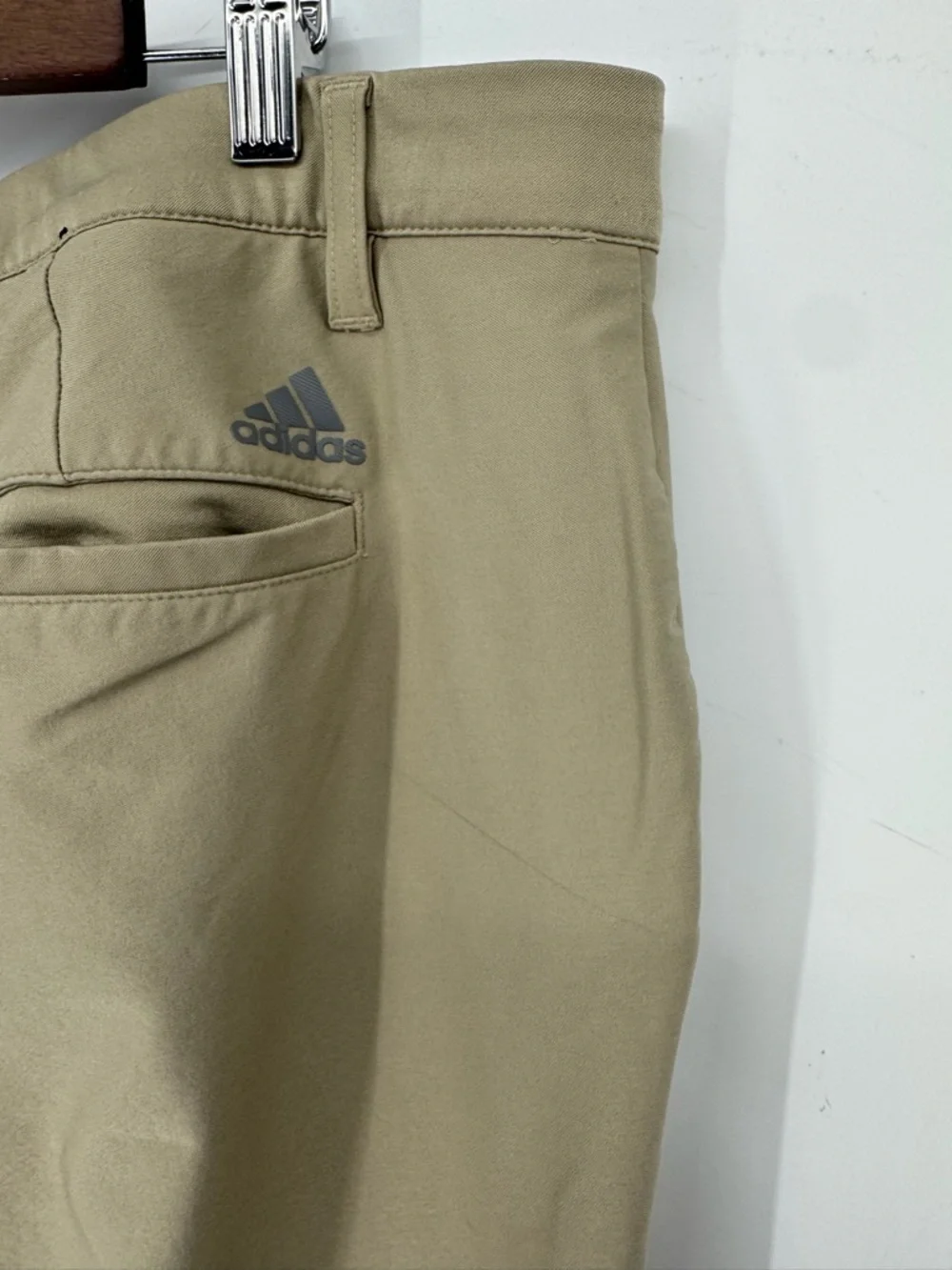 Adidas Men's Khaki Stretch Chinos Size 40X32